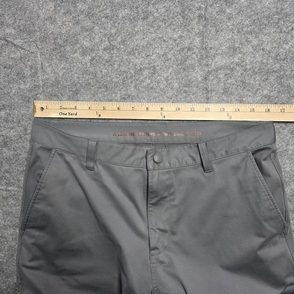 Rhone Commuter Slim Pants‎ Mens 32 Performance Chino Stretch Travel Golf Gray - Picture 4 of 9